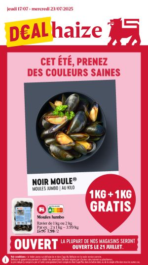 Découvrez et profitez de nos promotions de la semaine.