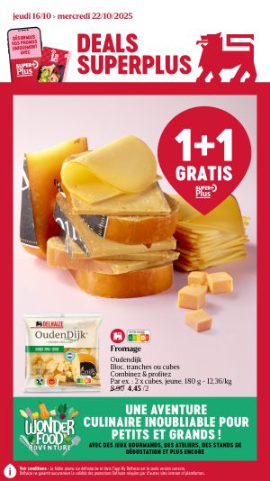 Découvrez et profitez de nos promotions de la semaine.