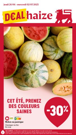 Découvrez et profitez de nos promotions de la semaine.
