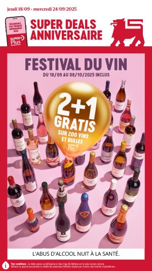 Découvrez et profitez de nos promotions de la semaine.